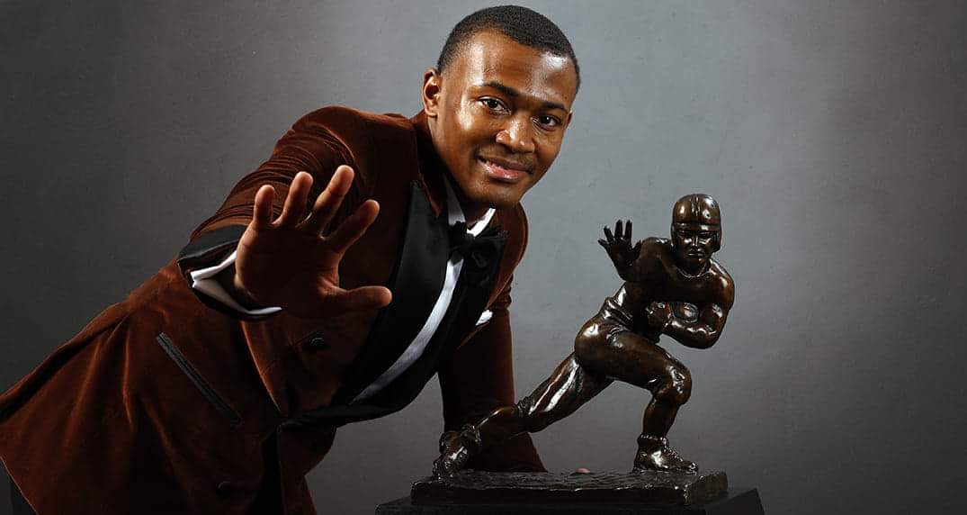 DeVonta Smith Shines At The 86th Annual Heisman Trophy Ceremony Four