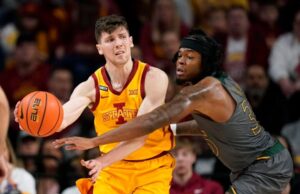 No. 11 Iowa State Makes Easy Work Of Southeastern Louisiana 77-54