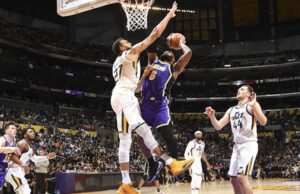 Los Angeles Lakes Took Care Of The Utah Jazz In The Second Half 106-101