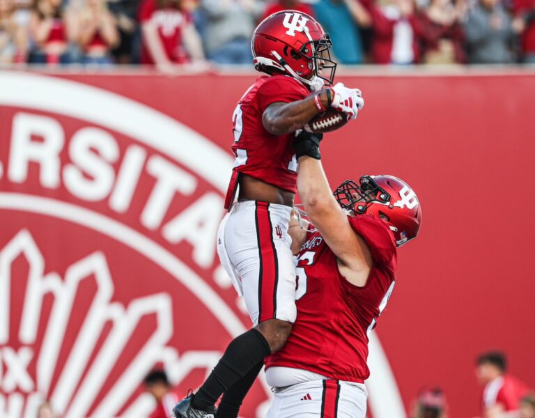 Indiana Beats Down Cross-Town Rival Indiana State 41-7