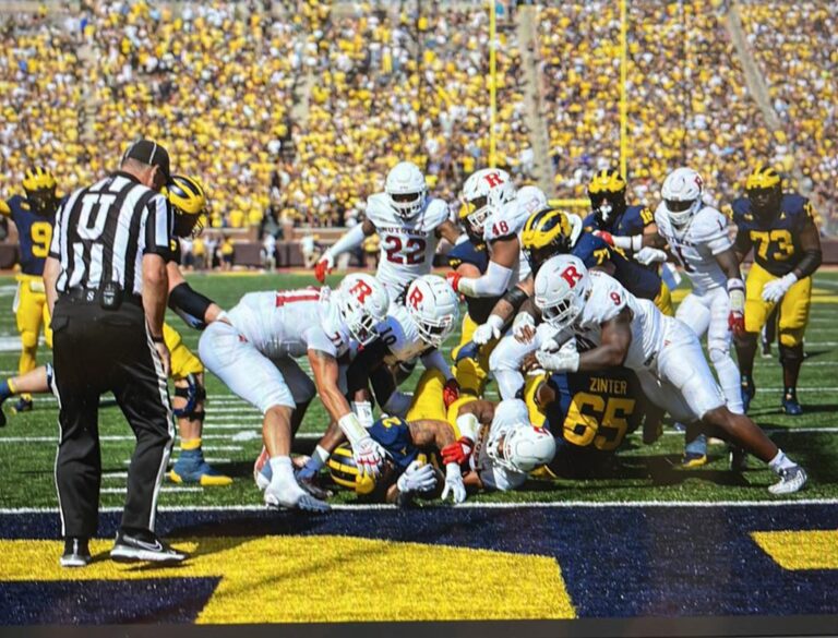 Michigan Takes Down The Fiesty Rutgers Scarlet Team 31-7