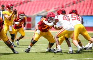 USC Defense Outshines The Offense Securing A 43-28 Victory