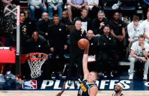 The Denver Nuggets Ties Up Their Series Against The Timberwolves At Two Apiece 115-107