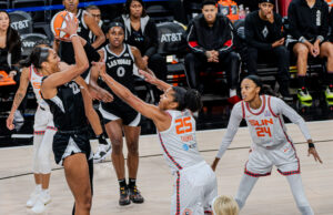 Las Vegas Dominates The Connecticut Sun Behind Wilson And Plum’s Performance