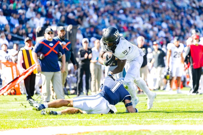 Wake Forest Takes Down UConn 2320 At Rentschler Field Four Point
