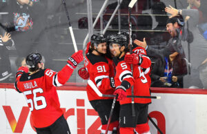 Devils Blank Rangers 4-0, Securing Playoff Spot For Lightning
