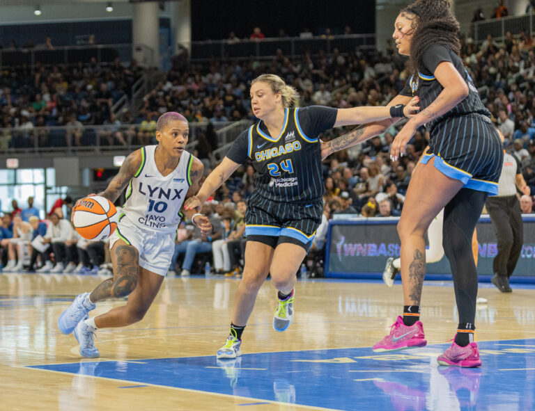 Atkins Leads Sky Past Lynx As Reese, Cardoso Deliver Double-Doubles