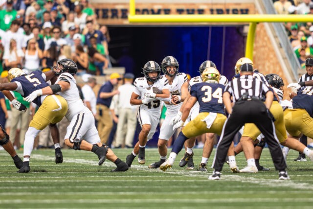 NCAA FOOTBALL '25: NOTRE DAME 56:30 PURDUE