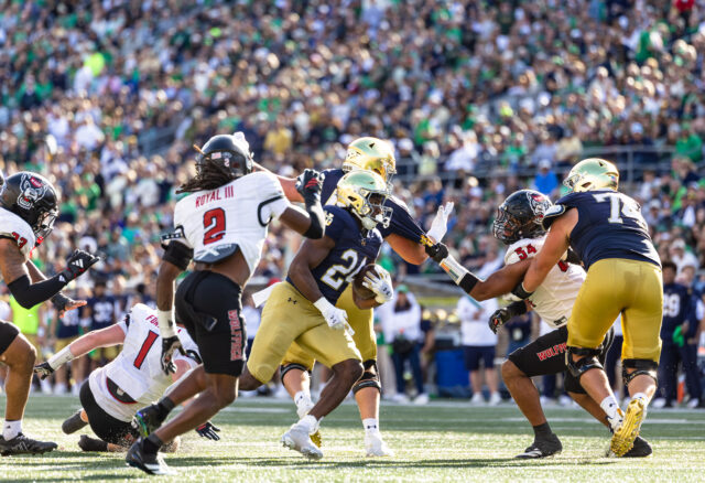 NCAA FOOTBALL 2025: Notre Dame 36:7 NC State