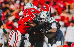 Georgia Sets The Tone Early In Commanding Win Over Charlotte