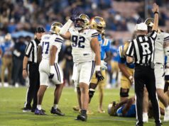 Washington Dominates UCLA 48–14 Behind Williams’ Four TDs And A Defensive Score