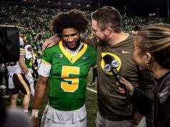 No. 7 Oregon Overpowers Minnesota Behind Dante Moore’s Record Night