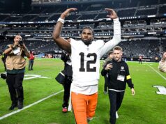 Sanders Shines In Debut As Browns Overwhelm Raiders For First Win In a Month